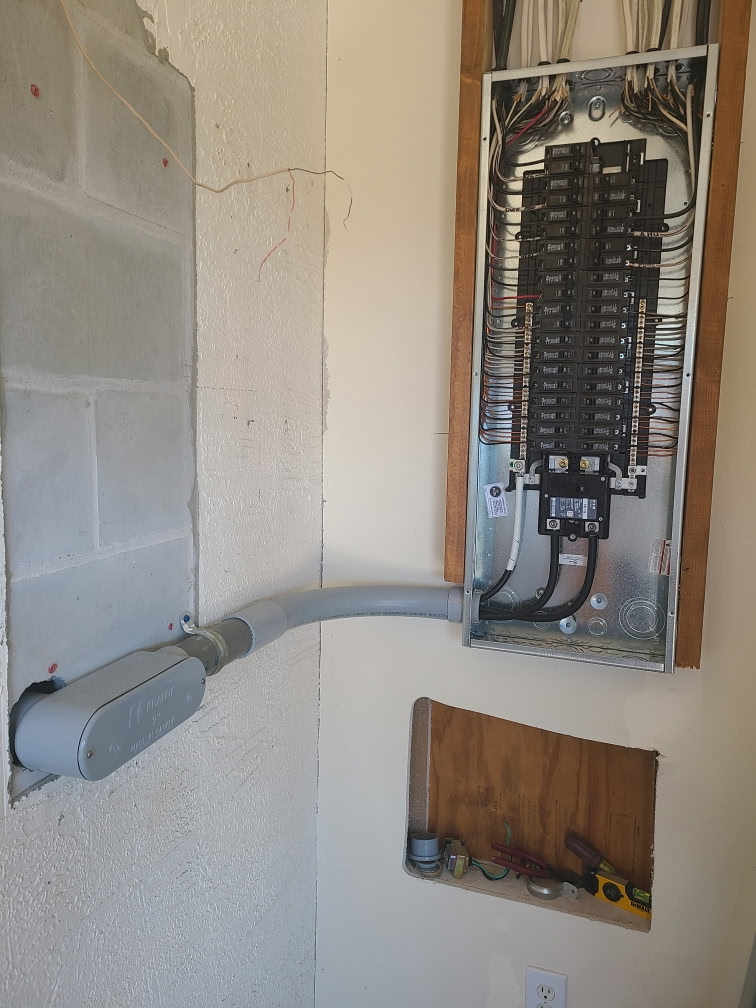 Panel Feed & Conduit